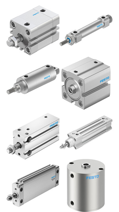 picture of a Festo Pneumatic cylinder