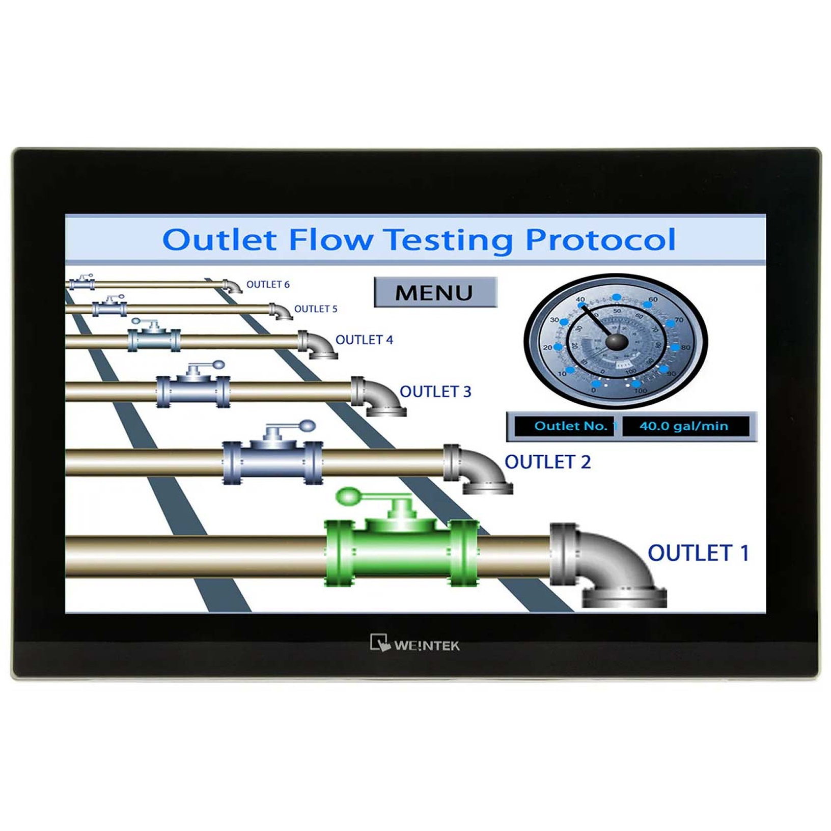 Maple Systems HMIs display size 15.6