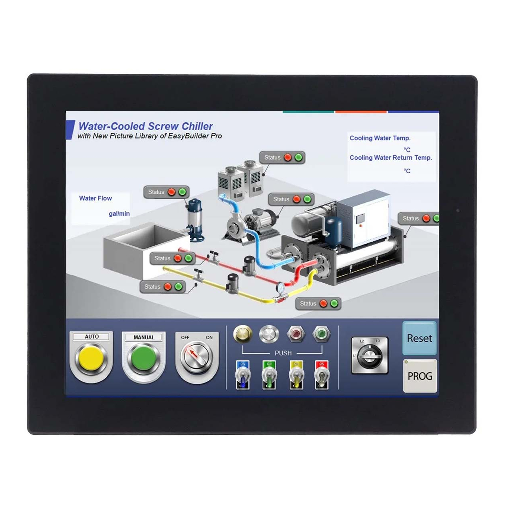 Maple Systems HMIs display size 15