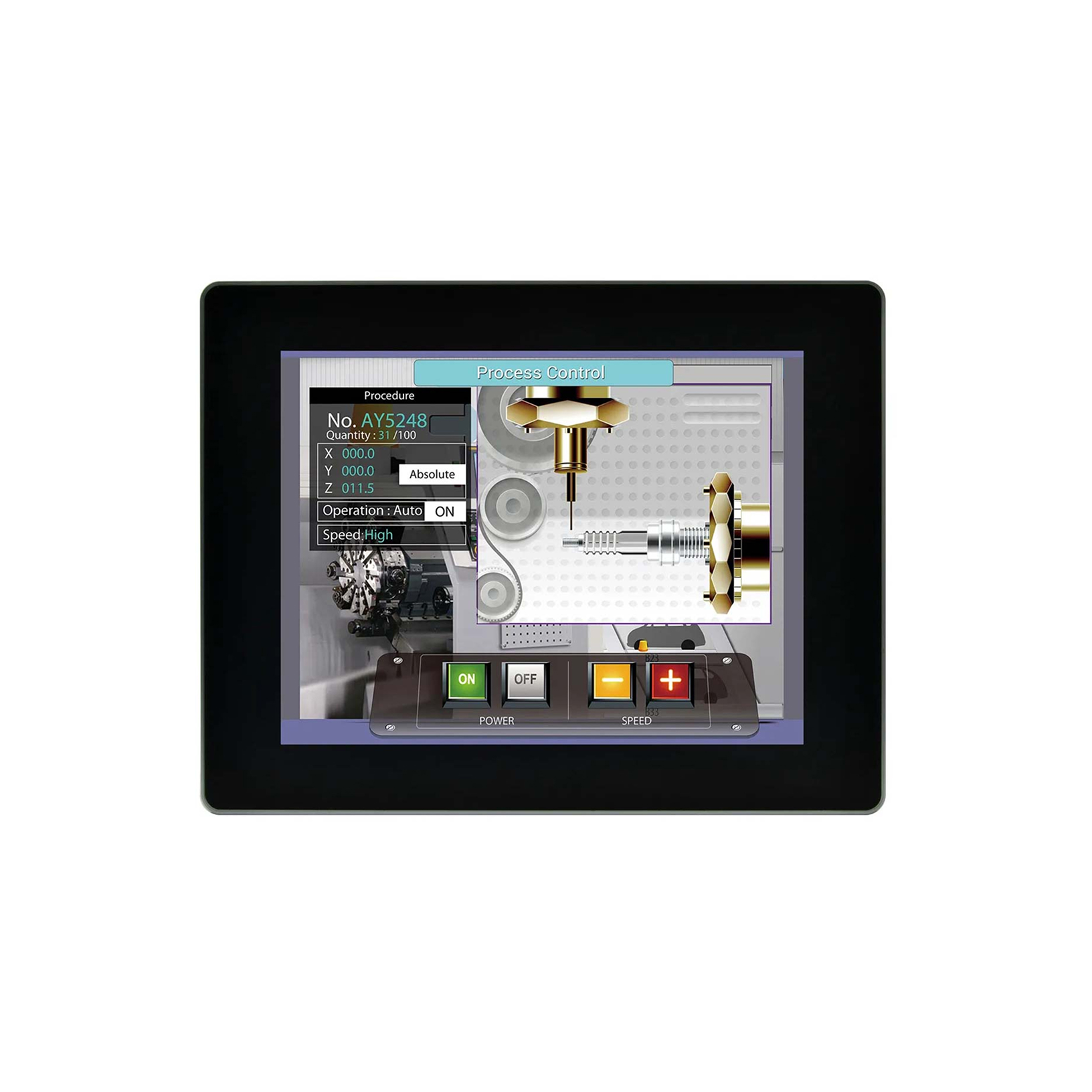 Maple Systems HMIs display size 9.7