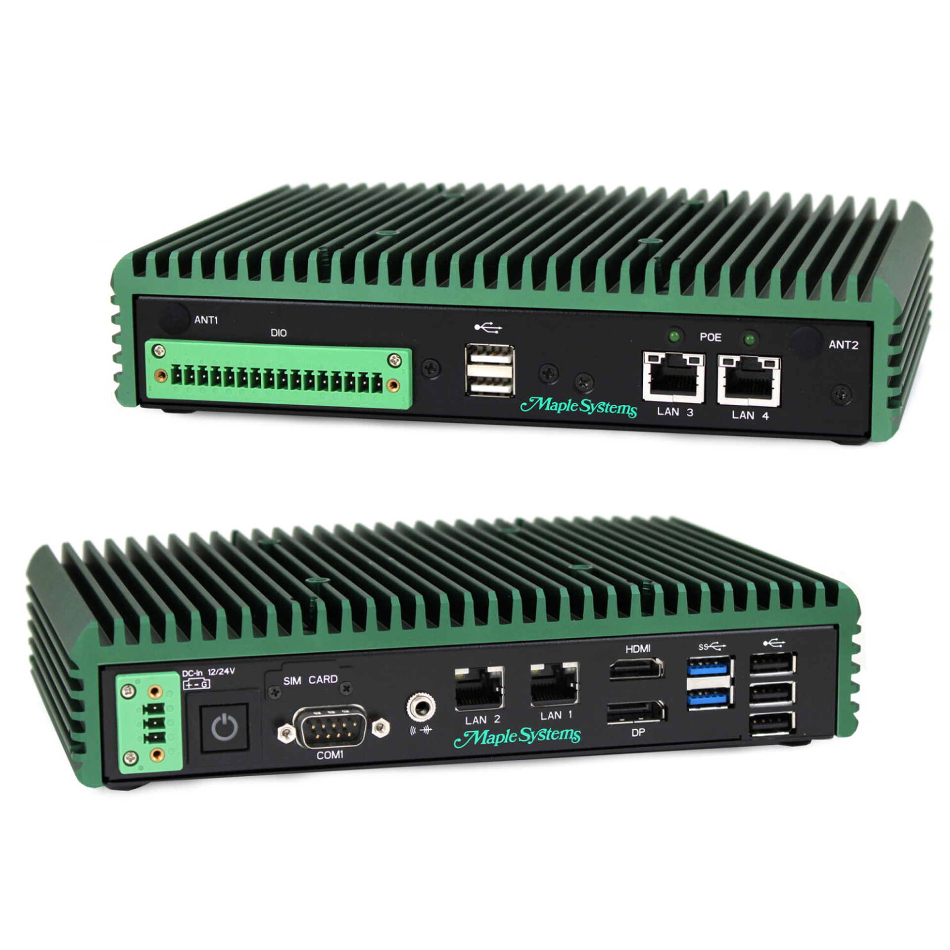 Maple Systems Industrial PCs Industrial PCs with extended ambient temperature withstand