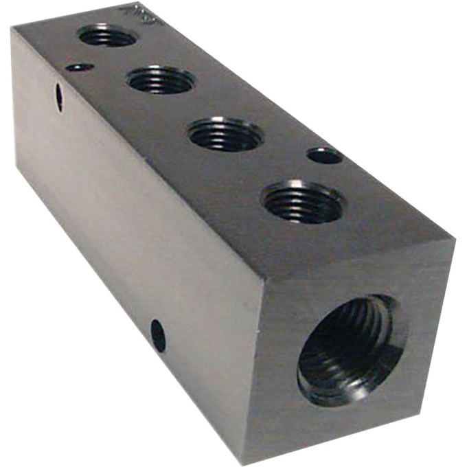 Picture of a pneumatic manifold