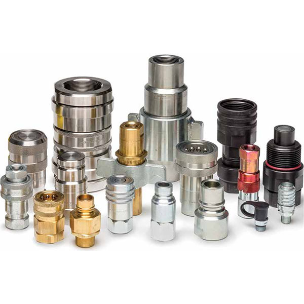 picture of a Parker Hannifin hydaulic quick coupling