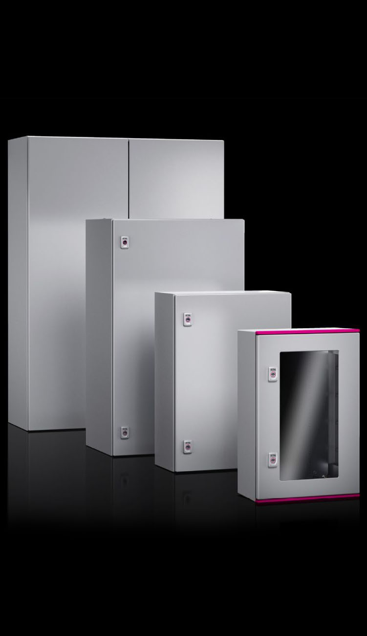 picture of a Rittal floor-standing enclosure