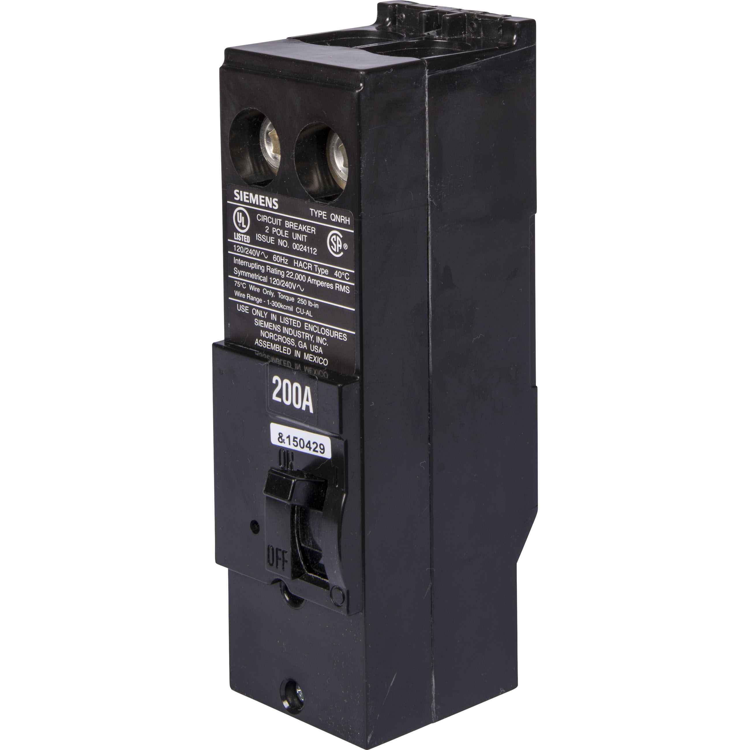 Siemens MCBs LQNR series