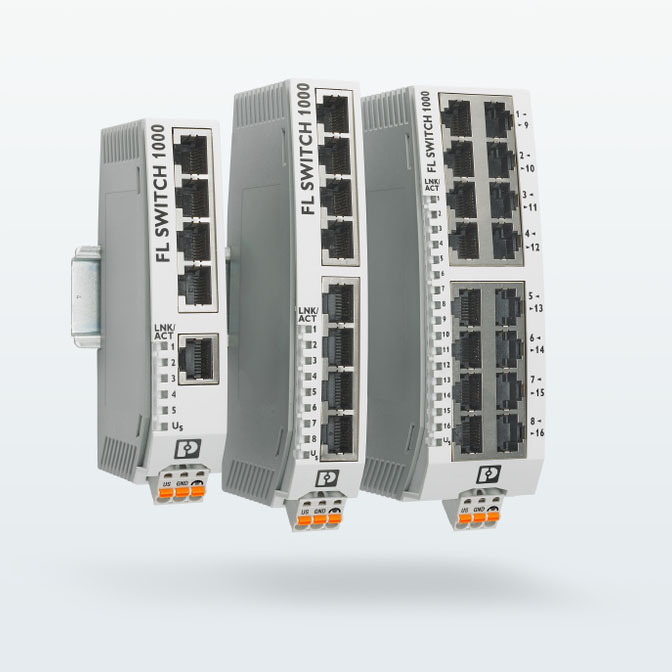 Phoenix Contact unmanaged switches