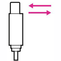 OMRON diffuse reflective sensoring mode