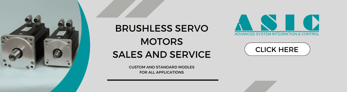 Brushless servo motors sales and service