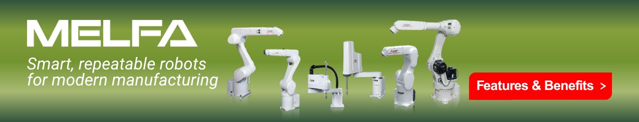 Mitsubishi Electric Melfa Robot Banner