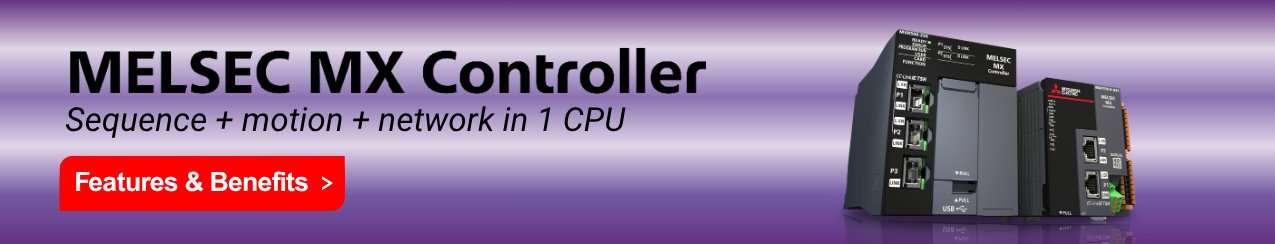 Mitsubishi MX Automation Controller Banner